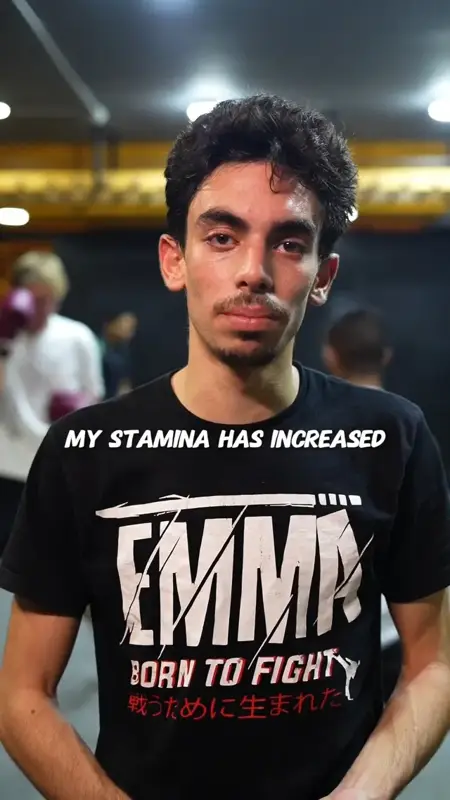 “EMMA changed my level.” — Ahmed Gouda Real people. Real progress. 🥊 EMMA Club